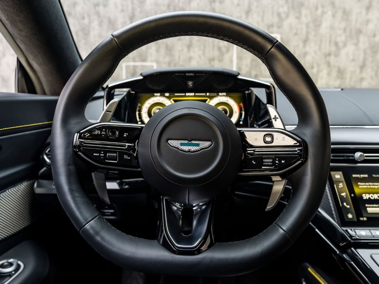 Aston Martin Vantage STANDARD BUY NOW, PAY 2027 | THE BLACKLINE STANDARD | Aston Martin Warranty + Service, GCC, Low KMs