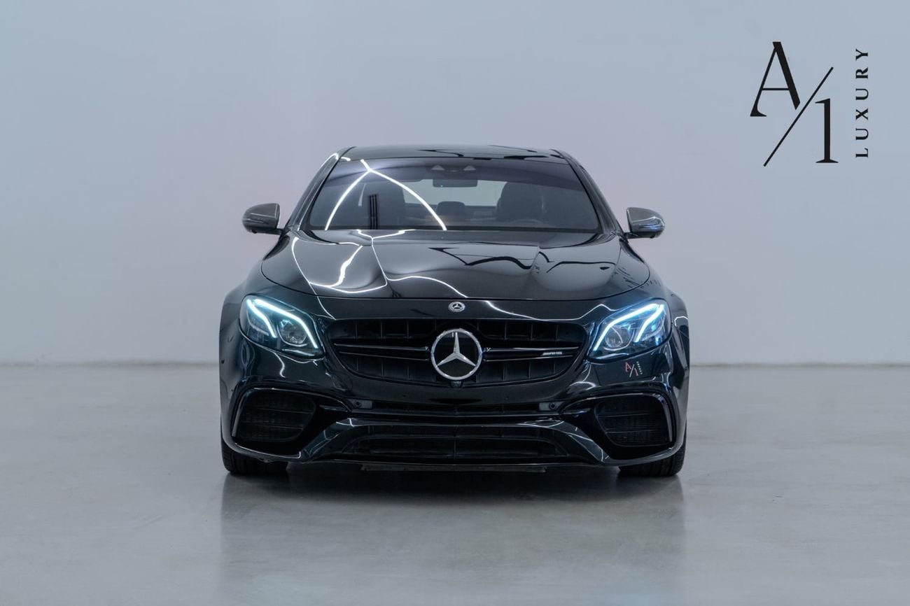 مرسيدس بنز E 63 AMG S موديل 2018، بحالة ممتازة، كاملة المواصفات، بمواصفات خليجية