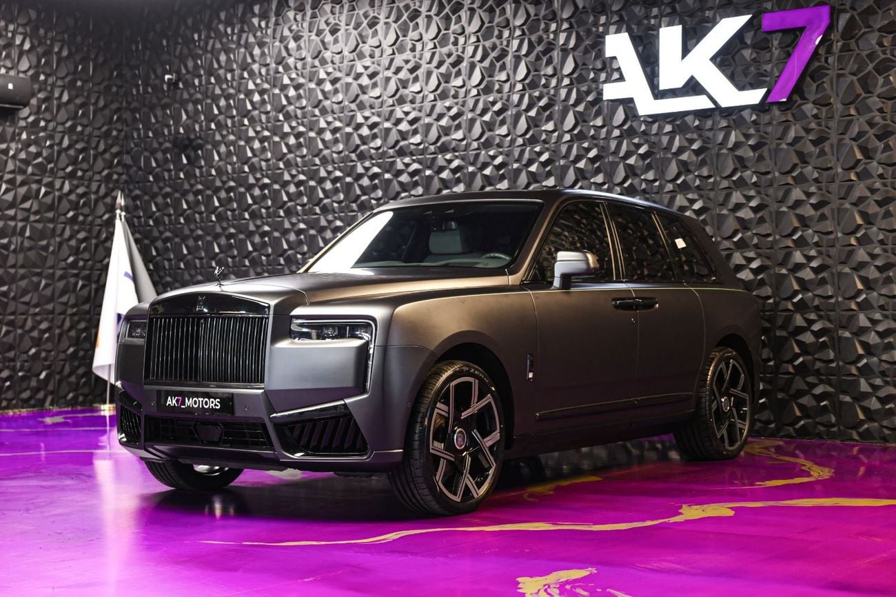 Rolls Royce Cullinan BLACK BADGE 2023 Rolls Royce Cullinan Black Badge | GCC