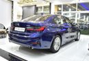بي أم دبليو 320 SPORT LINE EXCELLENT DEAL for our BMW 320i ( 2020 Model ) in Blue Color European Specs