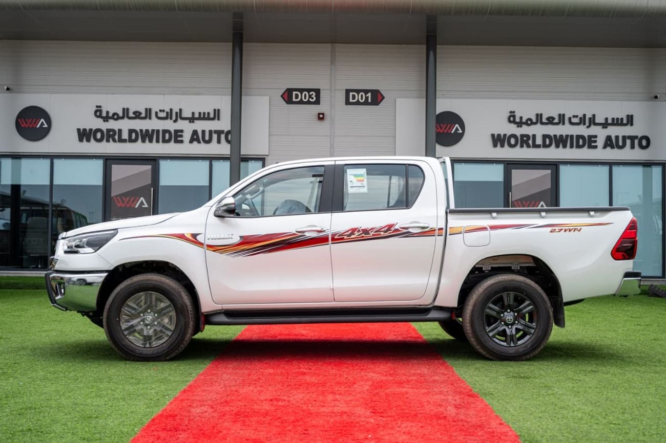 Toyota Hilux GLX S-G 2.7L MT 4WD DOUBLE CAB PICK UP