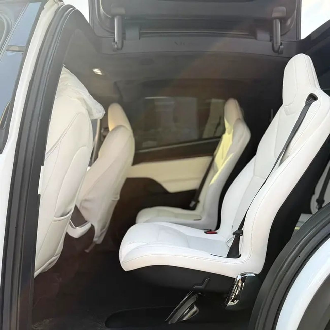 تسلا موديل اكس PLAID Long Range | Dual Motor AWD | 670 HP | 29600 KM | White | تسلا موديل X