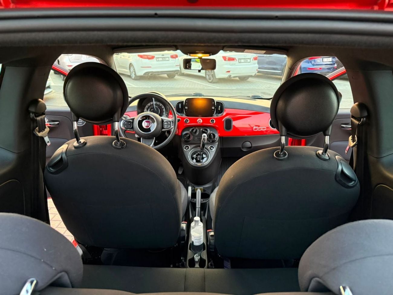 Fiat 500 DOLCEVITA A small, stylish, and economical car