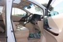 Toyota Alphard For export, the steering wheel is on the right side.