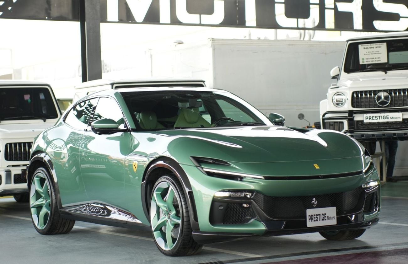 Ferrari Purosangue STANDARD 6.5 V12 715HP Tailor made Verde Dora (green) Export Price