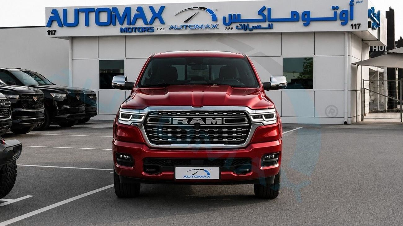 RAM 1500 Limited Longhorn Crew Cab Hurricane (For Export , НА ЭКСПОРТ) PY 26/26 Crew Cab Hurricane H.O 3.0TT GCC Без пробега