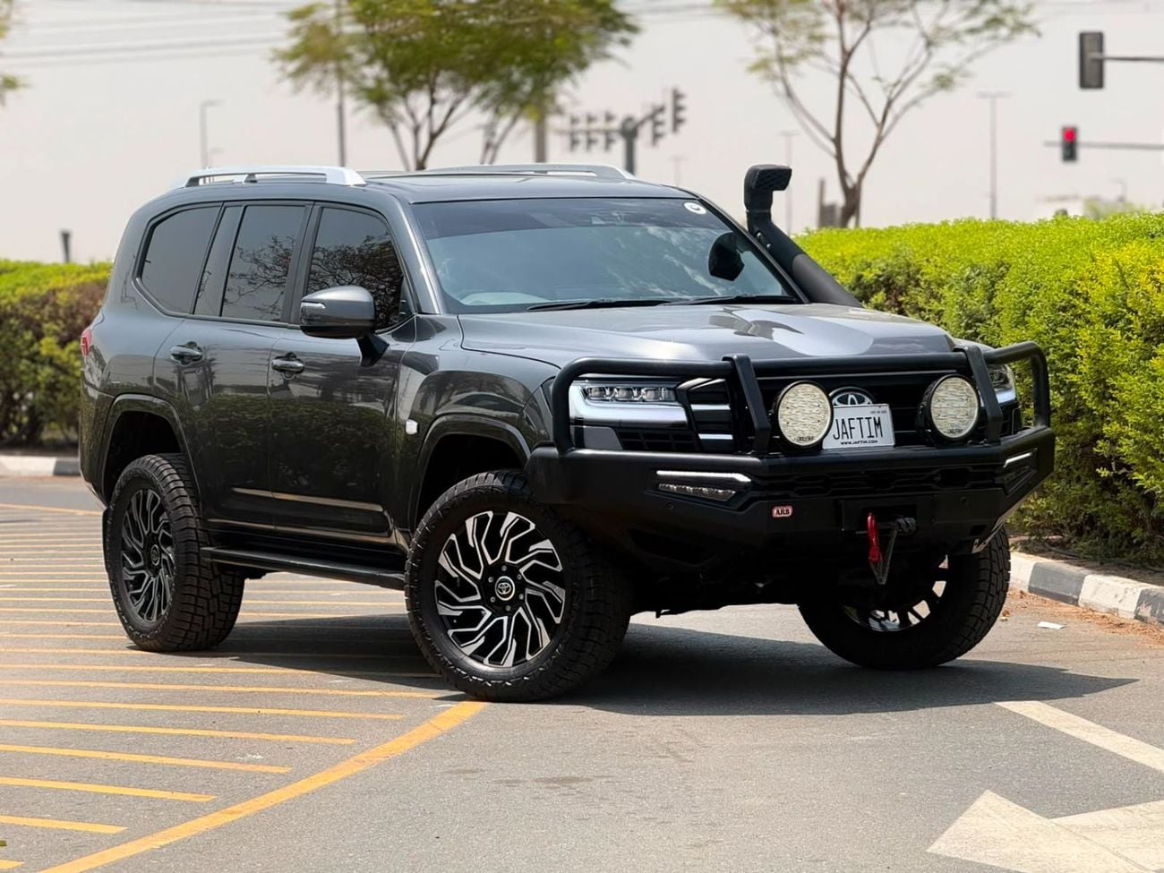 Toyota Land Cruiser GXR 2022 | 3.3L DIESEL | AT | RHD | OFF-ROAD MODIFIED | ARB BULL BAR WITH HEAVY FOCUSED LED LIGHTS | AIR