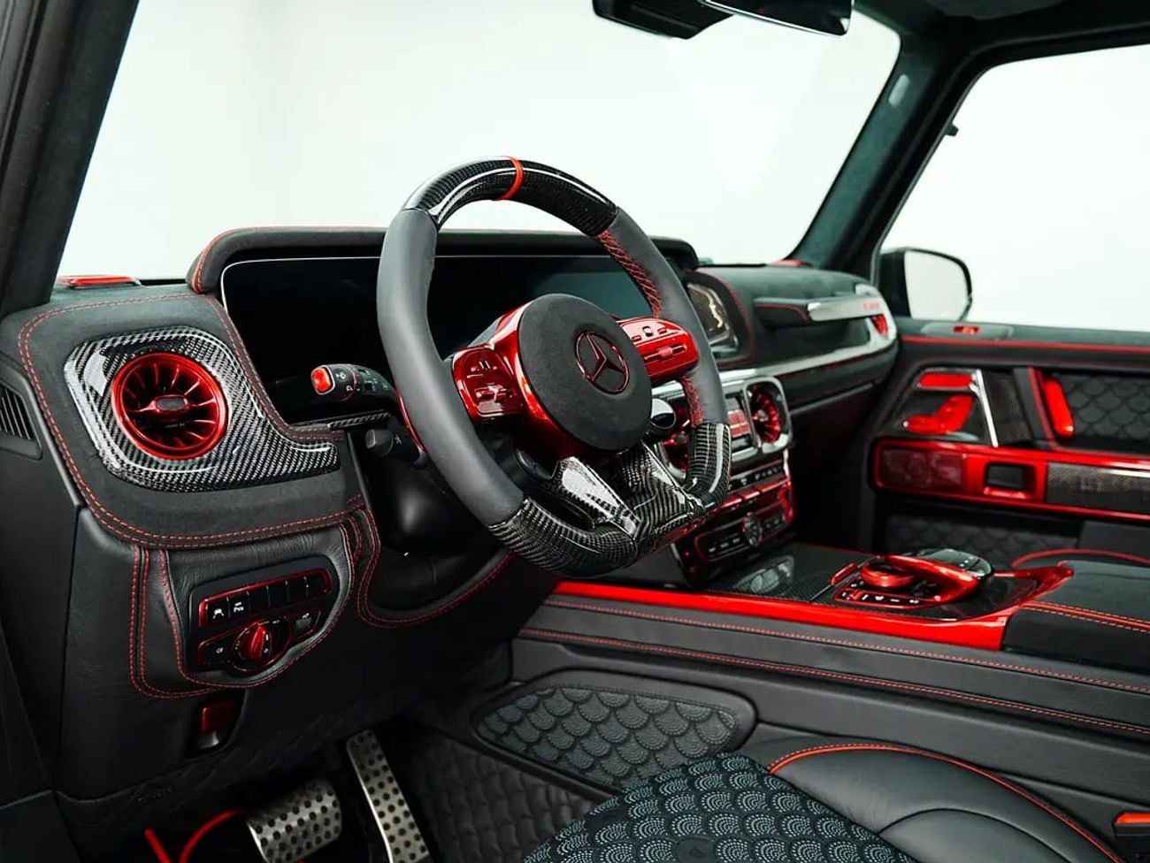 Mercedes Benz G63 AMG STANDARD WARRANTY | FULL OPTION | ROCKET 900 KIT | CUSTOM LEATHER ALCANTARA INTERIOR