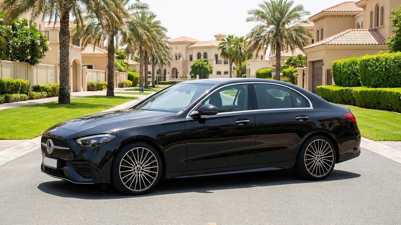 Mercedes Benz C200 AMG 2023 | AED 2065/Month | 0 DP | 30 Day Return | Warranty | Service History