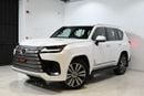 Lexus LX600 SIGNATURE 2023 Lexus LX600, Service History, 1 Year Warranty, Excellent Condition, Full PPF, GCC