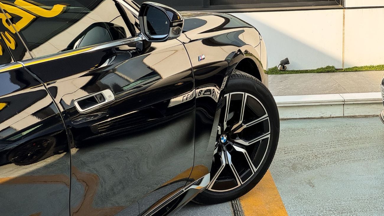 بي أم دبليو 740i إم سبورت 2023 GCC Agency Warranty Full Service History 3.0L Twin Turbo V6
