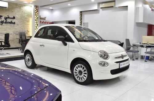 Fiat 500 DOLCEVITA EXCELLENT DEAL for our Fiat 500 Dolcevita ( 2024 Model ) in White Color GCC Specs