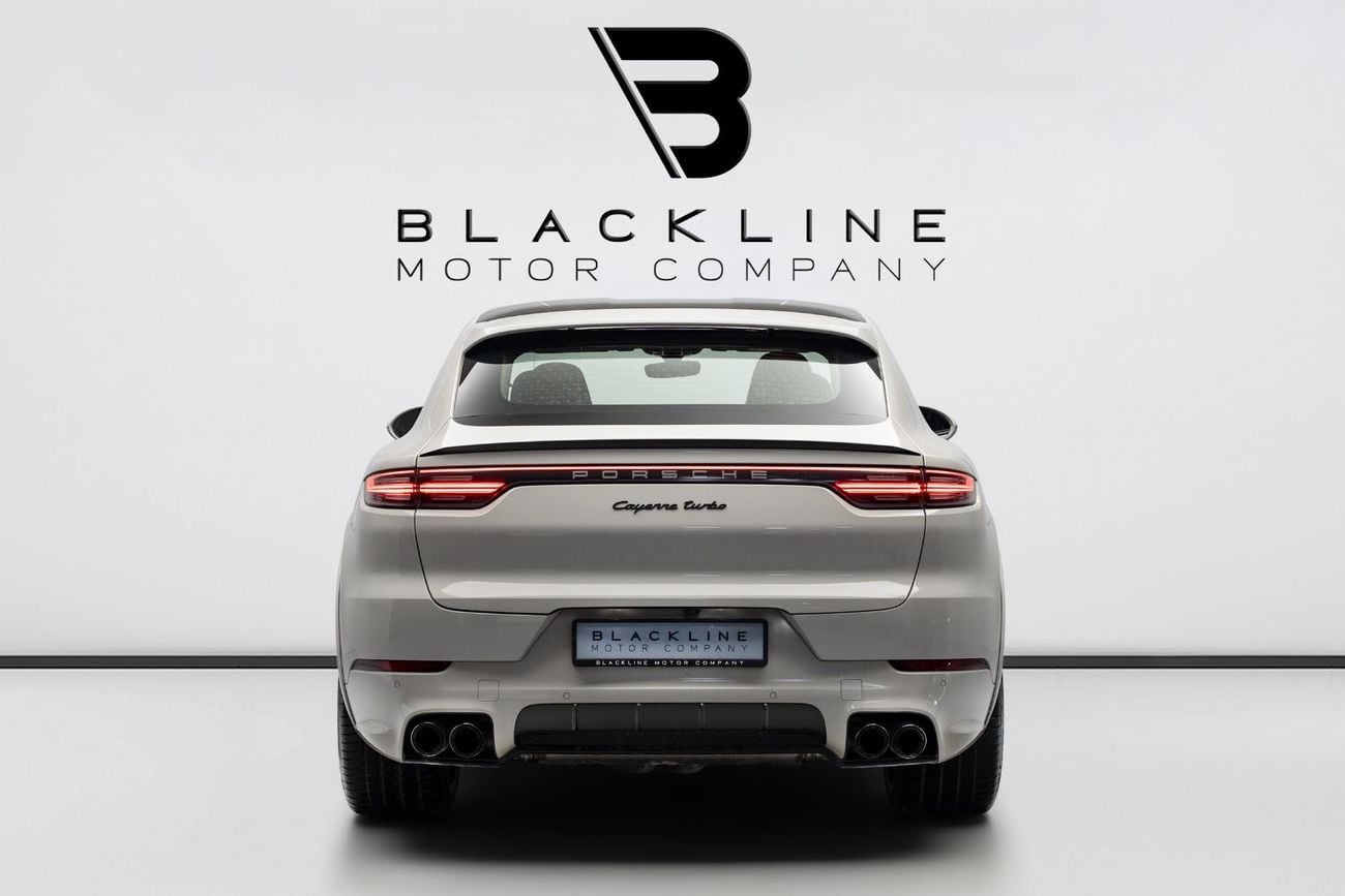 Porsche Cayenne TURBO BUY NOW, PAY 2027 | THE BLACKLINE STANDARD | December 2026 Porsche Warranty, GCC, Low KMs