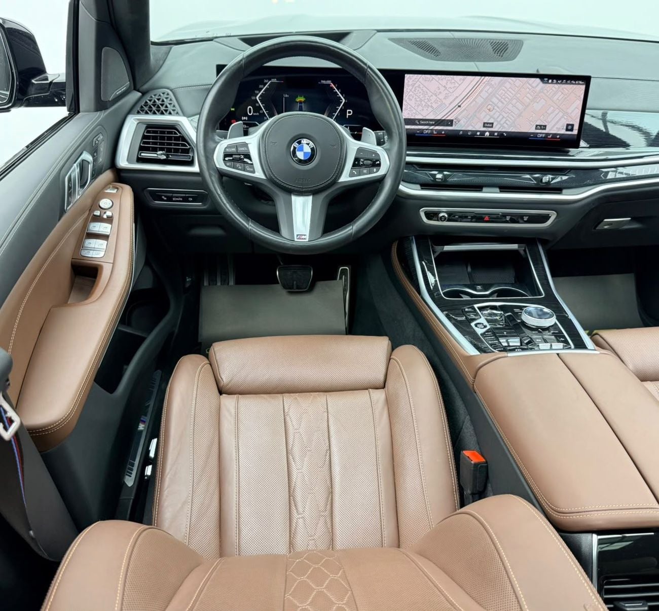 BMW X7 XDRIVE40I M SPORT 2024 BMW X7 xDrive40i M-Sport, 2028 BMW Warranty + Service Pack, Full BMW Service History, GCC