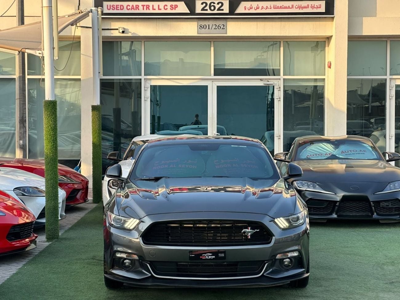 فورد موستانج CALIFORNIA SPECIAL فورد موستانج جي تي 5.0 بريميوم سبيشال كاليفورنيا 2017، كاملة المواصفات، طلاء أصلي تحت الضمان