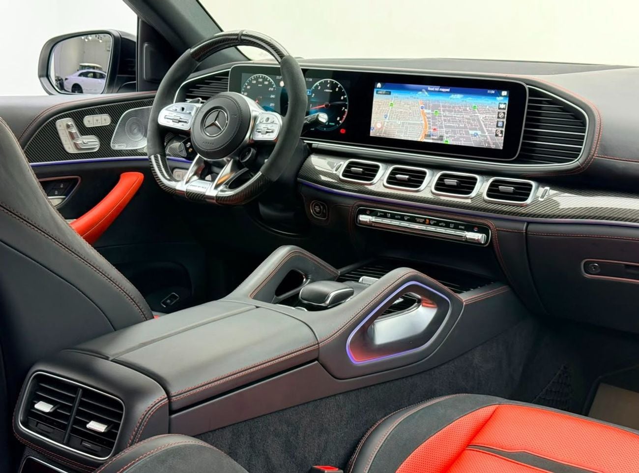 Mercedes Benz GLE 63 AMG S 2021 Mercedes Benz GLE 63 Coupe, Warranty, Carbon Fiber Interior, Excellent Condition, GCC