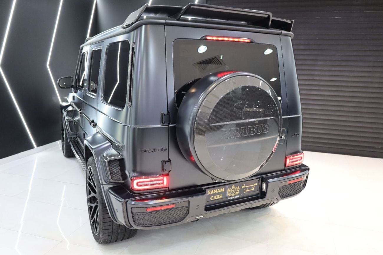 مرسيدس بنز G 63 AMG BRABUS G800 برابوس الأصلية، مصنوعة بالكامل من ألياف الكربون، مزودة بشاشات خلفية، وعتبات جانبية قابلة للسحب!