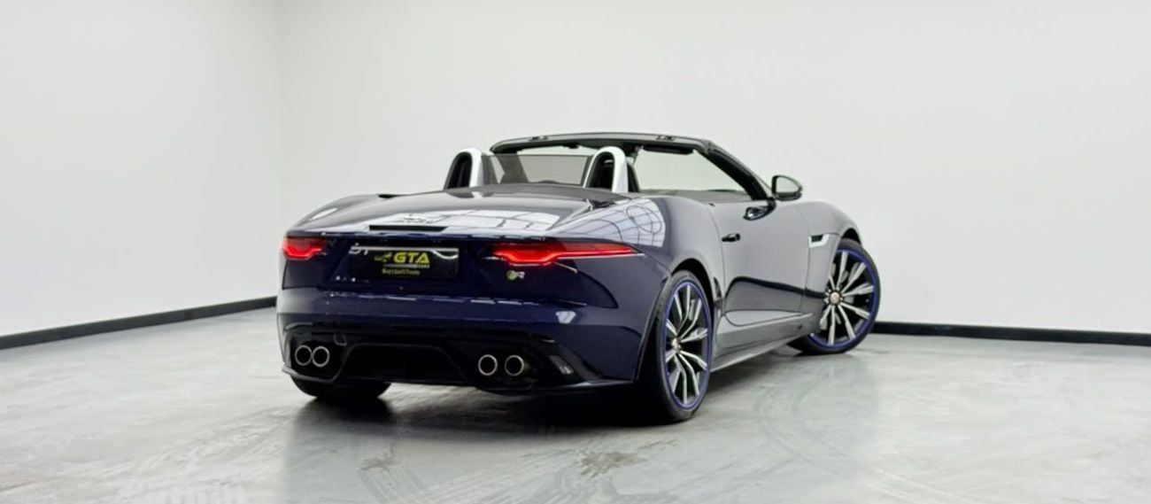 Jaguar F-TYPE R 2021 Jaguar F-Type P575 R Convertible, 2028 Masterclass Warranty + Service Pack, Very Low Km, Euro