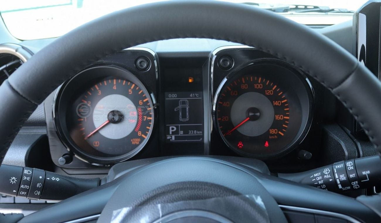 سوزوكي جيمني GLX . 1.5L . Petrol . 4WD . 4-Speed Automatic . 5 Seats . 5 Doors موديل 2026. للتصدير