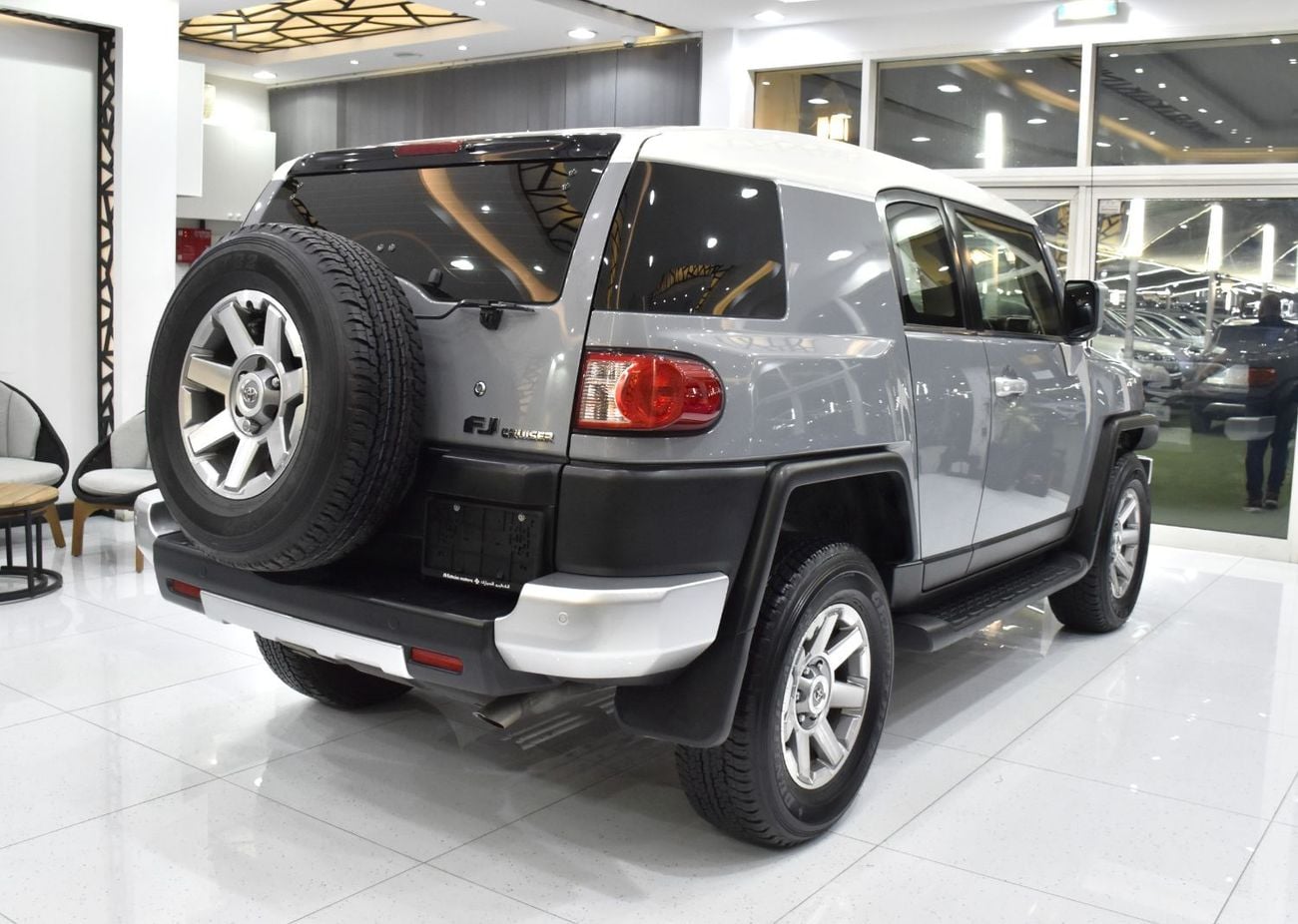 Toyota FJ Cruiser GXR EXCELLENT DEAL for our Toyota FJ Cruiser ( 2023 Model ) in Silver Color GCC Specs