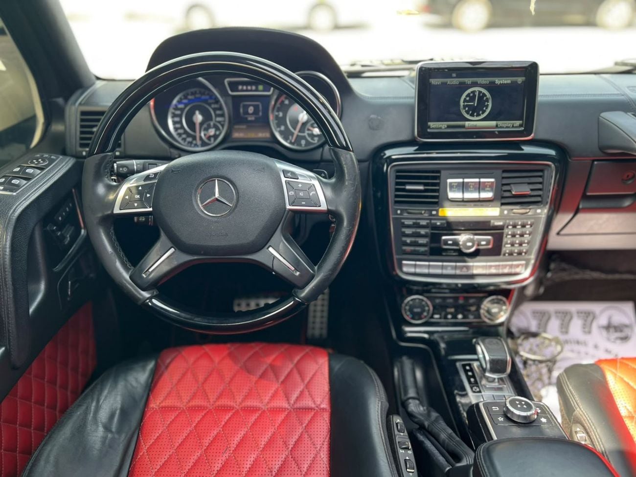مرسيدس بنز G 63 AMG ستاندارد مرسيدس بنز G63 موديل 2014. محرك 5.5 لتر/V8.