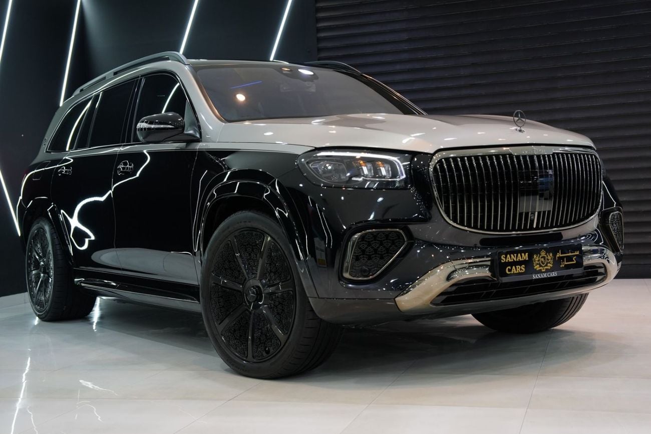 Mercedes Maybach GLS600 Maybach Night Series, Two-Tone, Executive Lounge Package, Gargash Warr + Serv!!