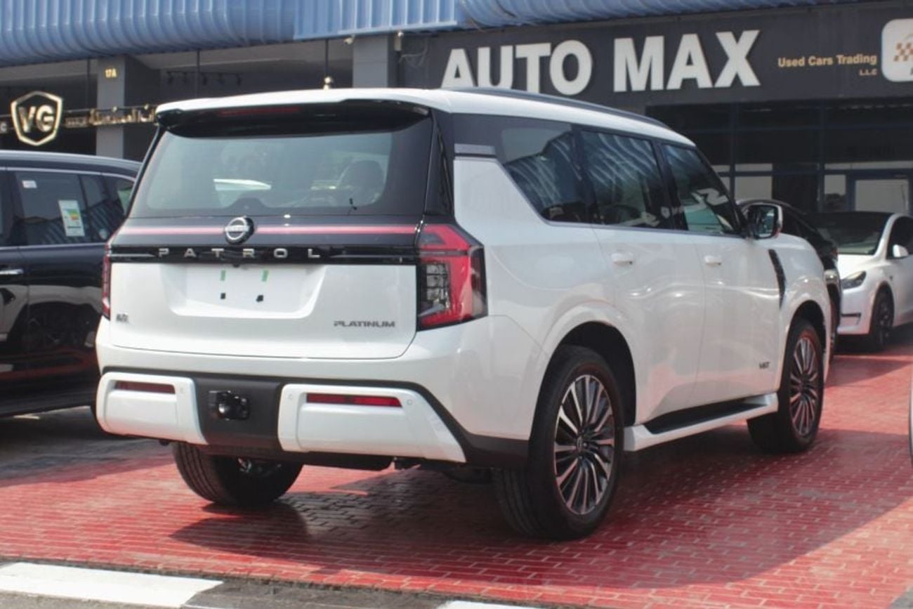 Nissan Patrol LE PLATINUM CITY , UNDER WARRANTY & SERVICE CONTRACT FROM AL ROSTAMANI