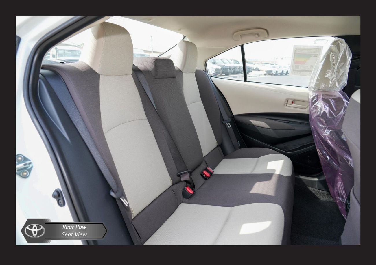 تويوتا كورولا XLI TOYOTA COROLLA 1.6L XLI E STD(i) A/T PTR 2026