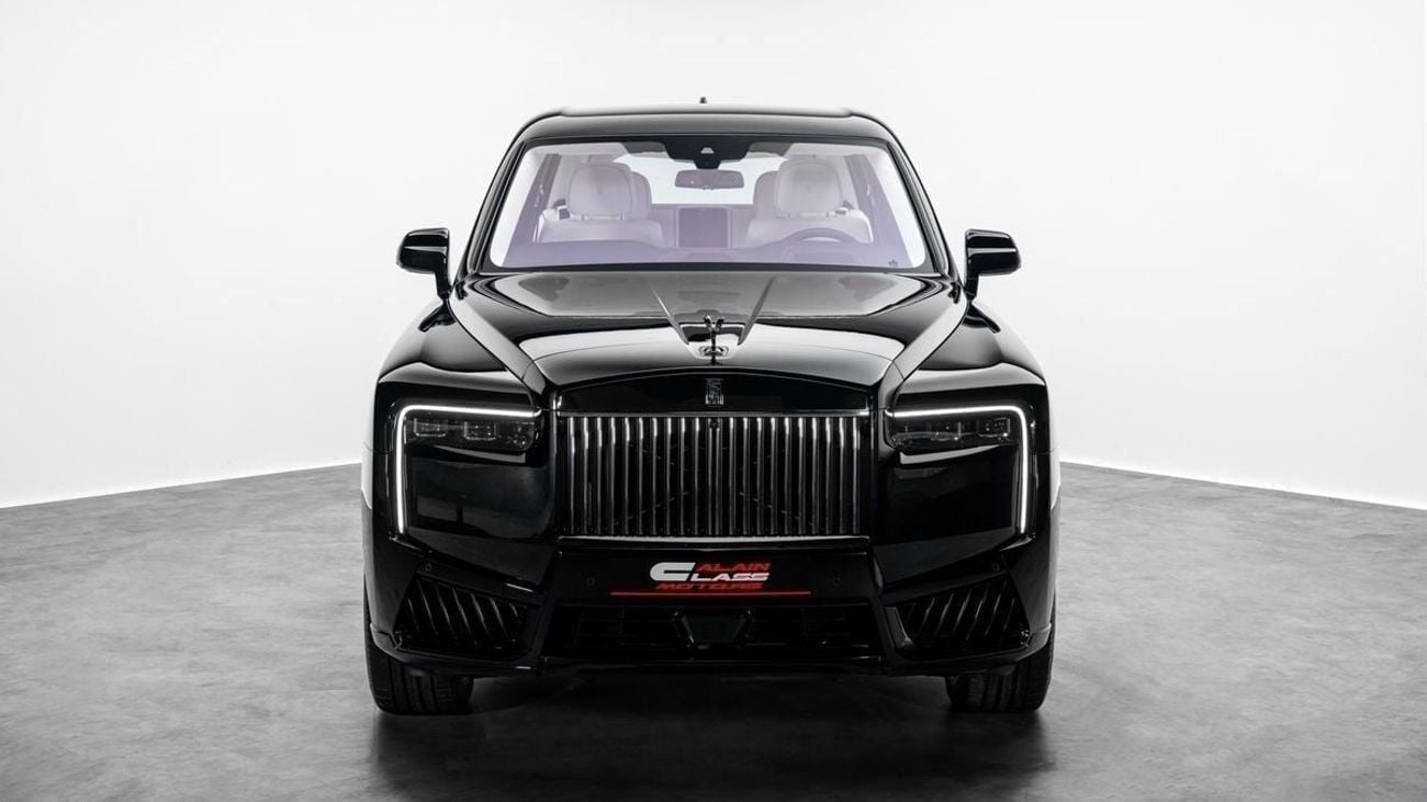 Rolls Royce Cullinan BLACK BADGE - 2026 - GCC - Under Warranty and Service Contract