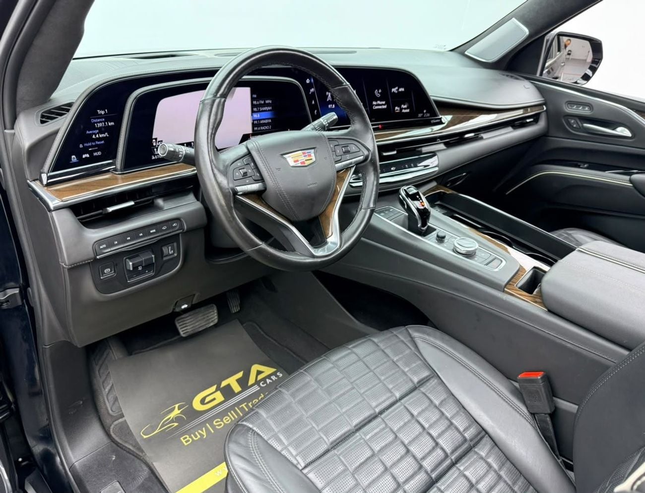 كاديلاك إسكالاد SPORT PLATINUM 2024 Cadillac Escalade Black Edition, 2028 Cadillac Warranty, Pilot Seats, GCC