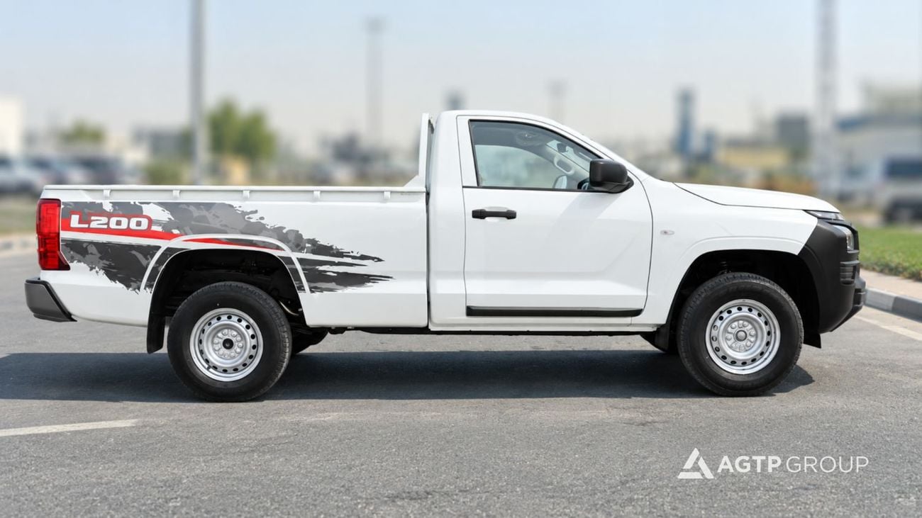 ميتسوبيشي L200 GL محرك ديزل سعة 2.4 لتر | ناقل حركة يدوي | دفع رباعي | كابينة مفردة | مواصفات خليجية | خيار أساسي | أب