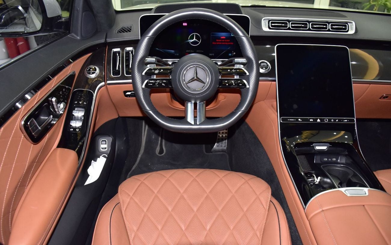 Mercedes Benz S500 4MATIC L EXCELLENT DEAL for our Mercedes Benz S500 4Matic ( 2021 Model ) in White Color GCC Specs