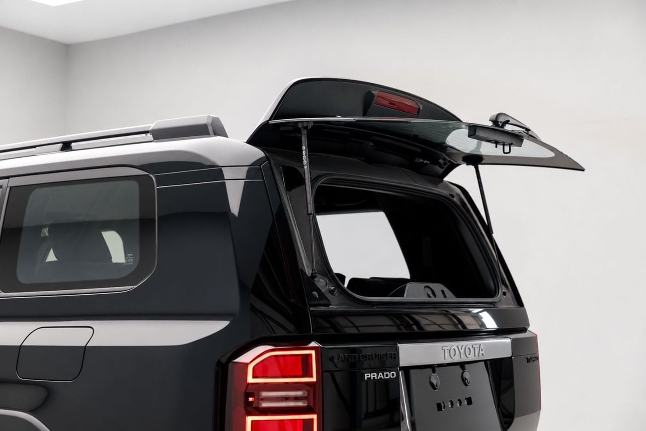 Toyota Prado ADH 2.4L - Black Inside Black | Export Only