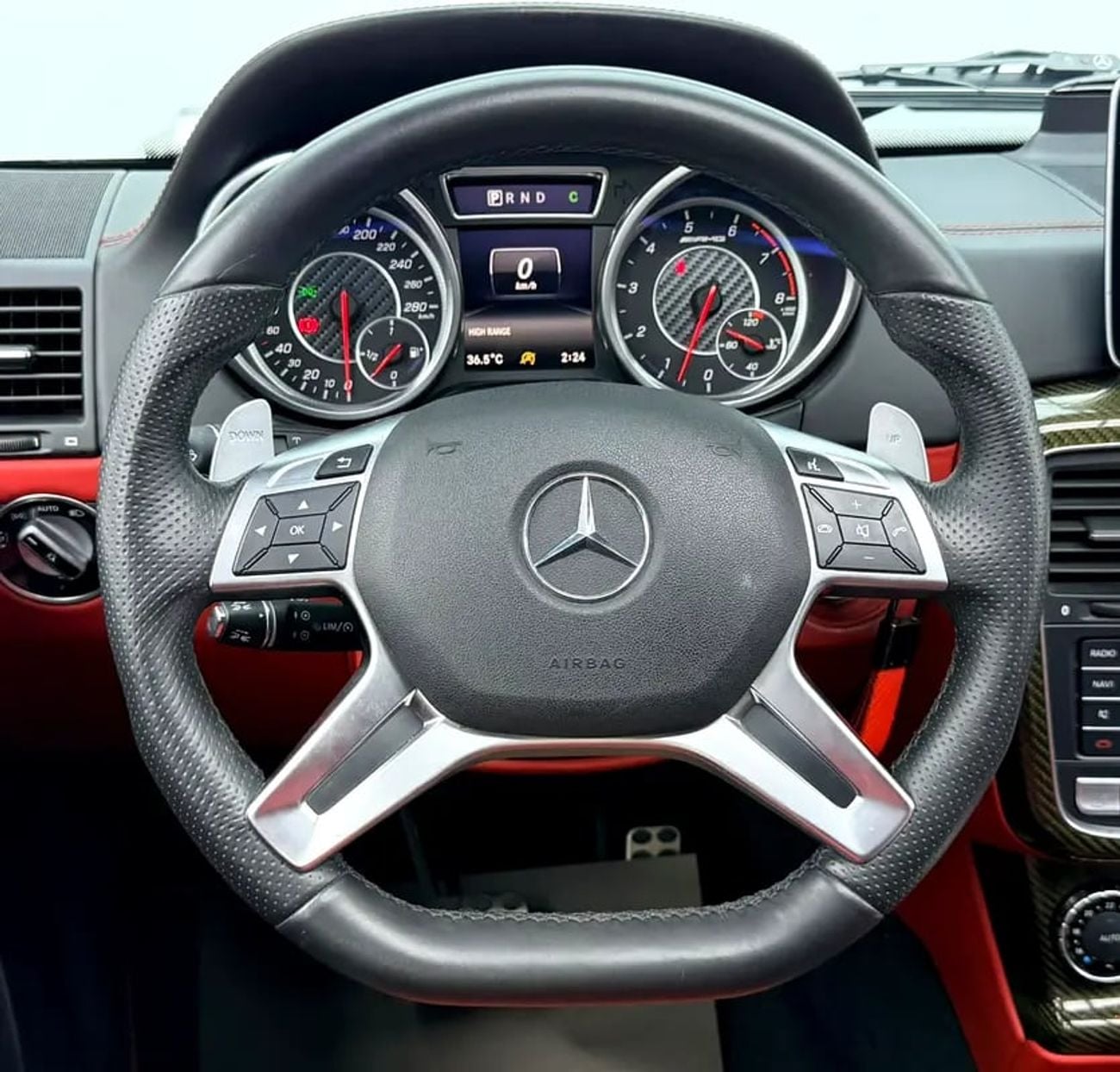 Mercedes Benz G63 AMG G63 AMG, Full Service History, Carbon Fiber Interior, Excellent Condition, GCC
