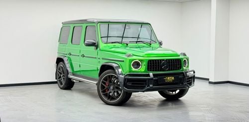 Mercedes Benz G63 AMG STANDARD 2022 Mercedes Benz G63 AMG G Manufaktur, MB Warranty + Service Pack, Carbon Fiber Interior, GCC