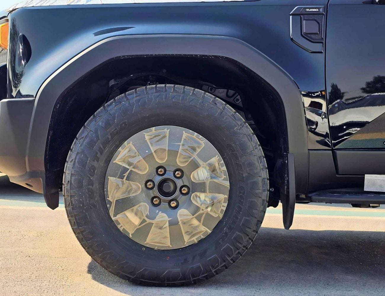Toyota Prado ADVENTURE TURBO | 2.4L PETROL V4 | GCC SPEC | LEATHER WITH DRIVE ELECTRIC SEAT (CODE # PTADV2)