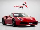 Ferrari 488 Spider Spider FERRARI 488 SPIDER | 670 HP V8 | FULL AL TAYER SERVICE HISTORY | 2017 GCC