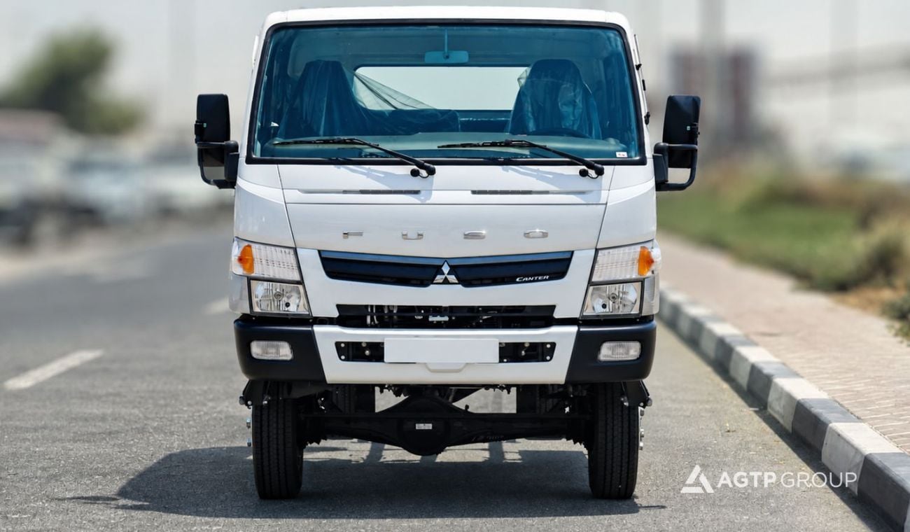 Mitsubishi Canter STANDARD Double Cab | 3.0L Turbo Diesel | Manual | 4x4 | White | Basic Option | Cab & Chassis | READY EXPORT