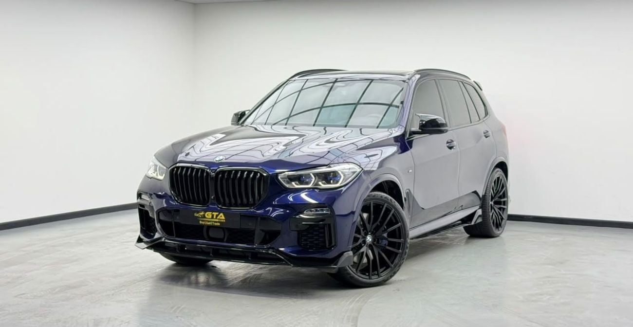 BMW X5 M50i EXCLUSIVE 2021 BMW X5 M50i, Warranty, 2028 BMW Service Pack, Full BMW Service History, Fully Loaded, GCC