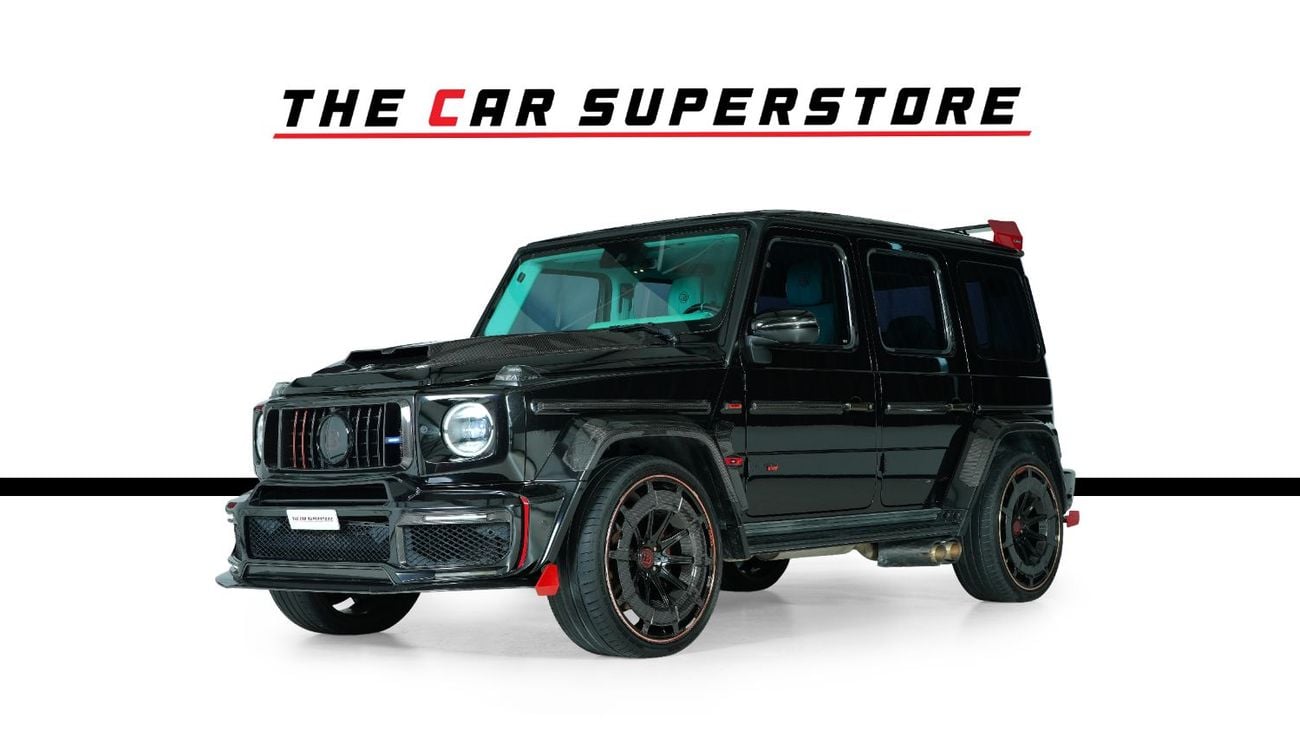 مرسيدس بنز G 63 AMG GCC-Brabus 900 Rocket Kit Masterpiece -Interior Tiffany Blue-Carbon Fiber Kit