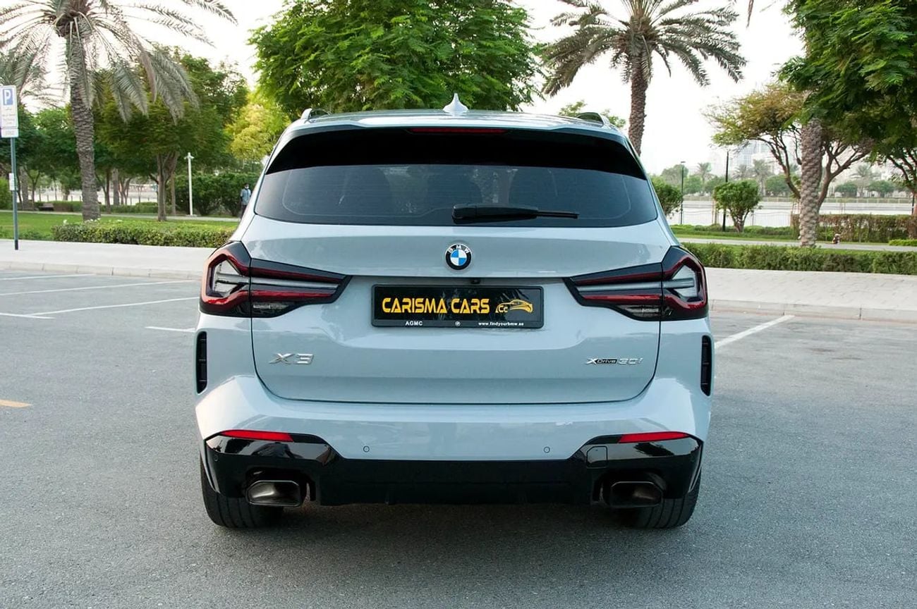 BMW X3 XDRIVE 30i M SPORT | GCC Specs | AGMC Service Contract And Warranty - 24/11/