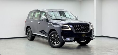 نيسان باترول LE PLATINUM نيسان باترول LE بلاتينيوم V8 موديل 2022، ضمان نيسان ساري حتى 2027، سجل صيانة كامل لدى نيسان، عداد كي