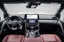 لكزس LX 500 D 3.3L - Graphite Black Inside Crimson | Export Only