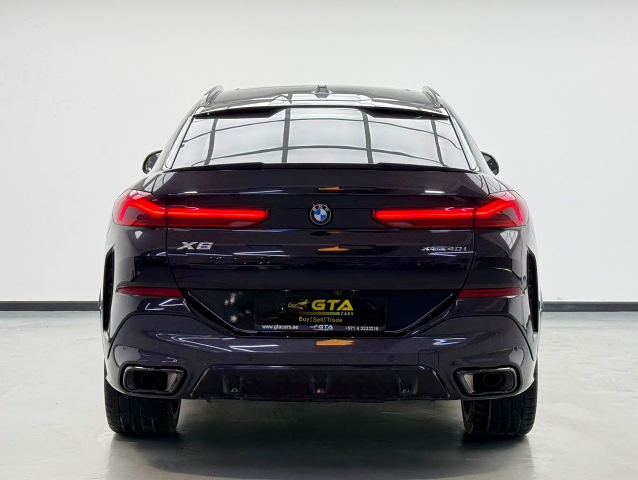 BMW X6 XDRIVE40I M SPORT 2024 BMW X6, BMW Warranty+Service Contract+Full Service History, GCC Specs.