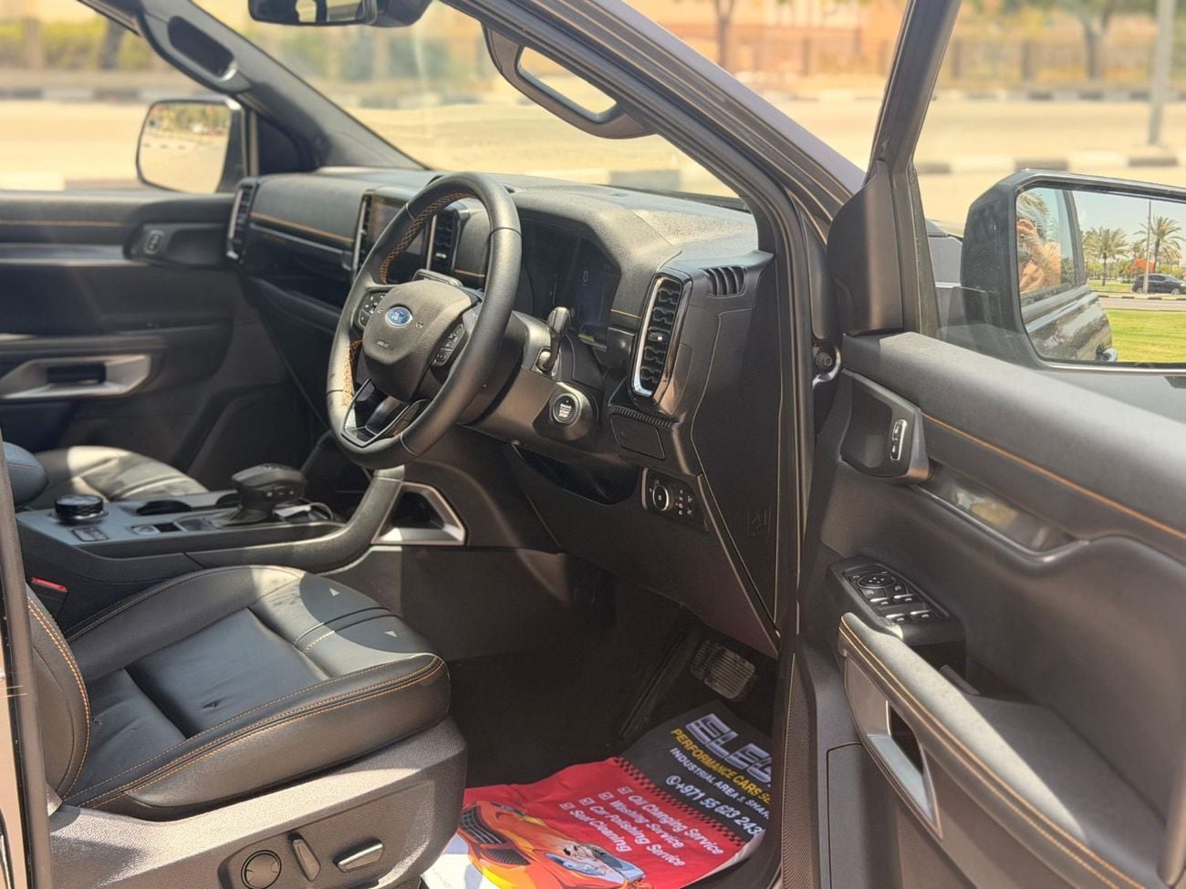 فورد رانجر 3.0L V6 Turbo Diesel Engine 4WD Automatic Gear 360° Camera 5 Seats 4 Doors