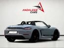Porsche 718 Boxster STANDARD | CABRIOLET | AGENCY WARRANTY TILL DEC