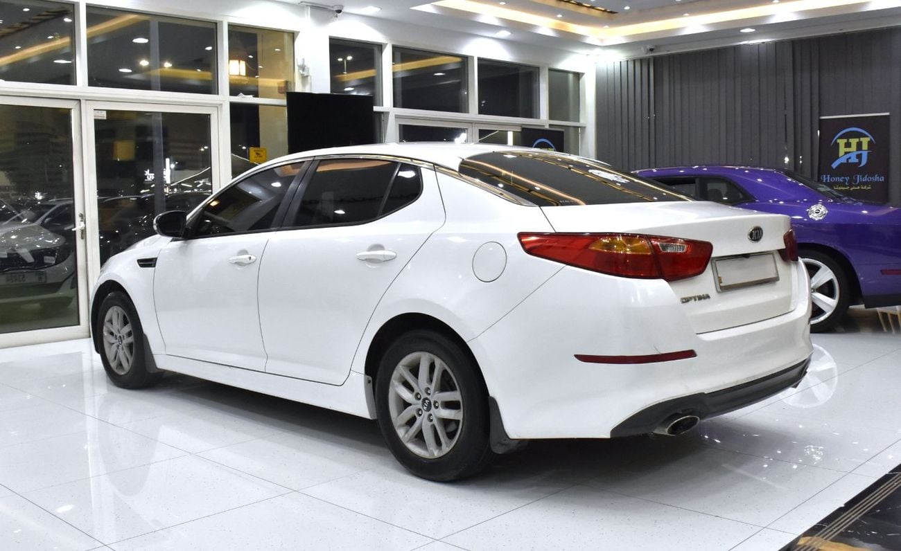 Kia Optima EXCELLENT DEAL for our KIA Optima ( 2014 Model ) in White Color GCC Specs