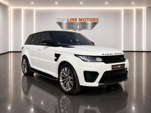 لاند روفر رينج روفر سبورت SVR لاند روفر رينج روفر سبورت SVR موديل 2016، محرك 5.0 لتر V8 سوبرتشارج، خليجية، طلاء أصلي، خالية من الح