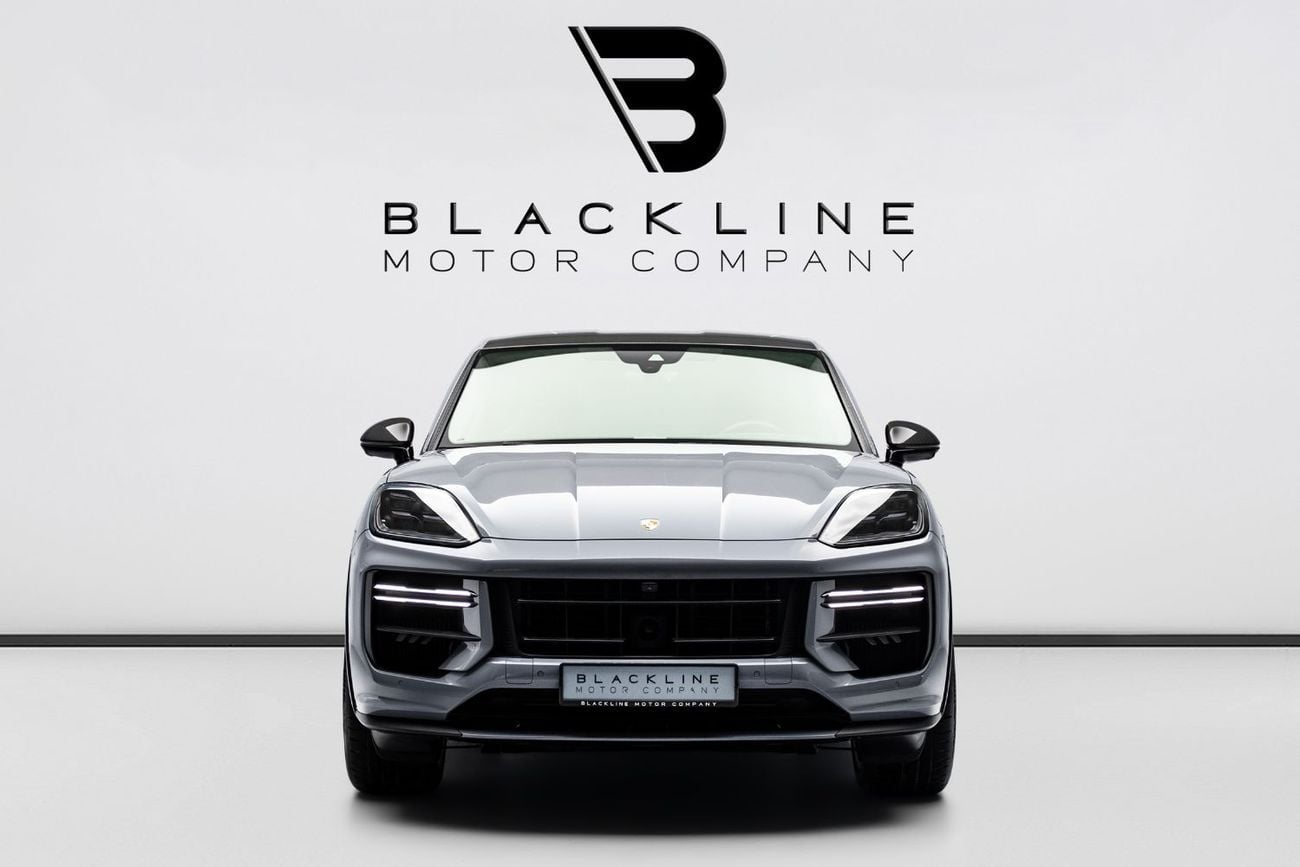 Porsche Cayenne TURBO GT BUY NOW, PAY 2027 | THE BLACKLINE STANDARD | October 2027 Porsche Warranty, GCC