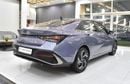 Hyundai Elantra COMFORT EXCELLENT DEAL for our Hyundai Elantra ( 2024 Model ) in Blue Color Chinese Specs